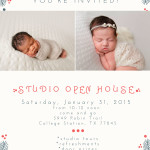Studio Open House | College Station Newborn Photographer