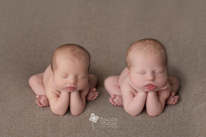 newborn twin photography in college station